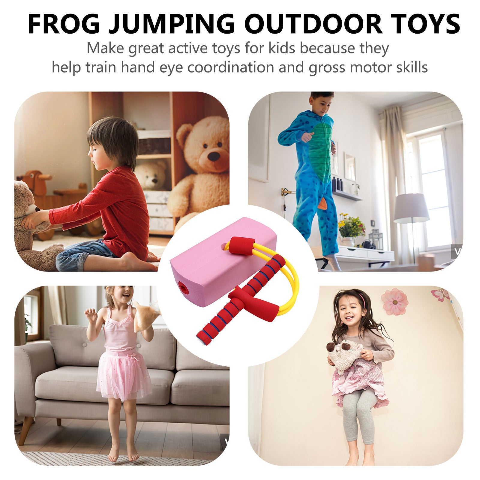 Children's Jumping Pole Toy Bungee Jumper X1549