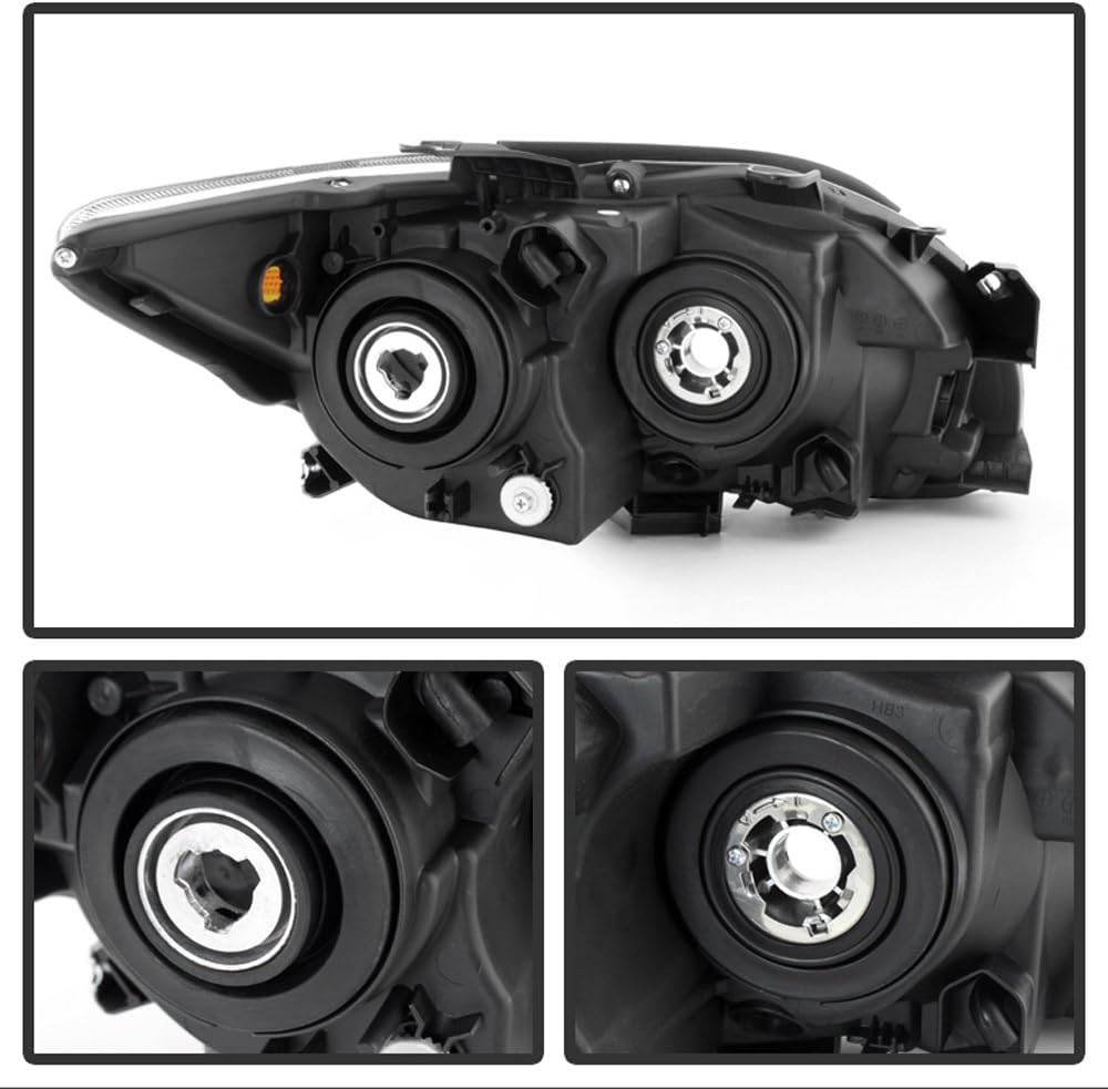 2008 2010 Scion tC Headlights Headlamps Driver Passenger Side L2672