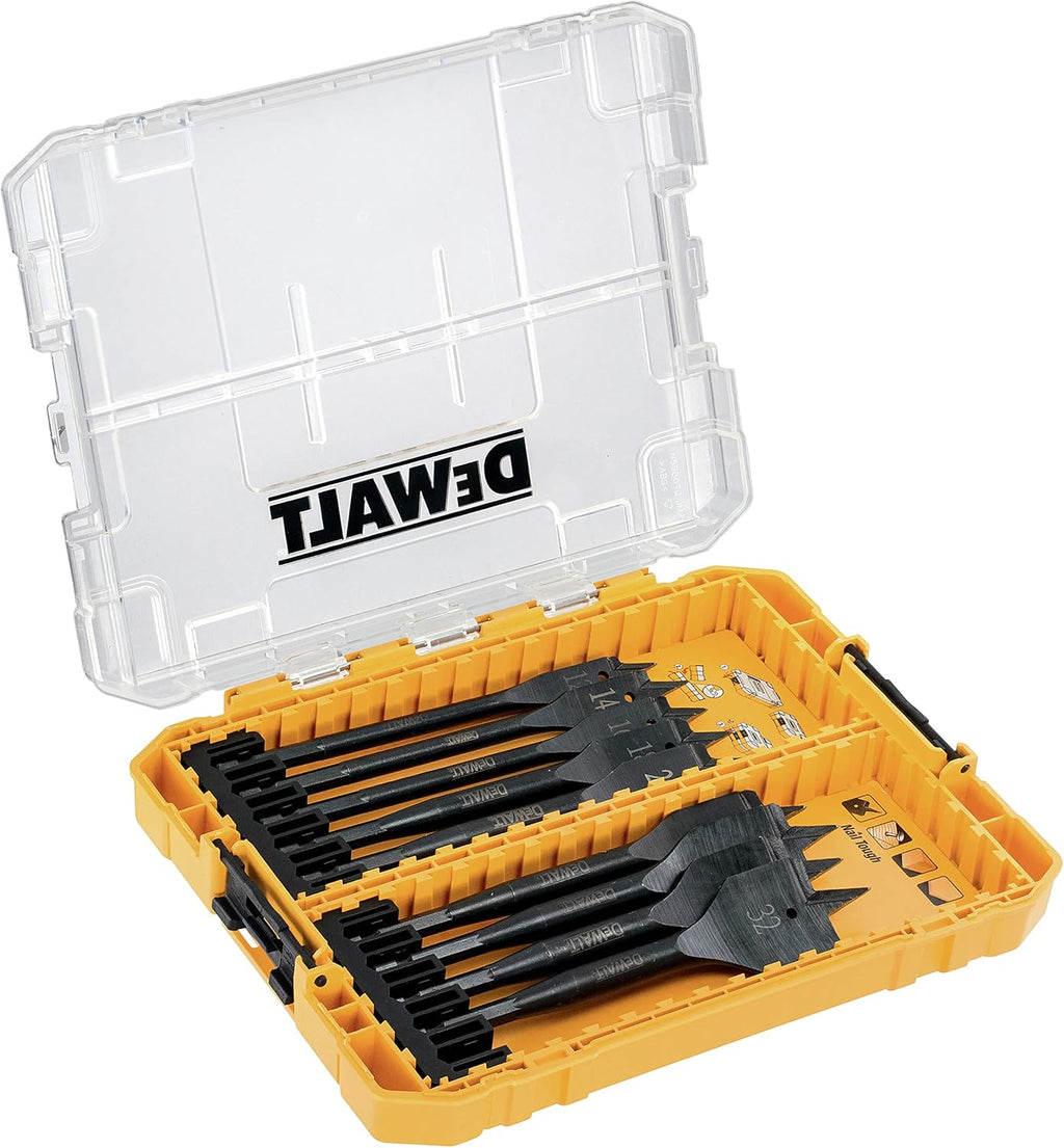 DEWALT Tough Case mediana con 9 Brocas de pala para Madera Pack of 2 A321244