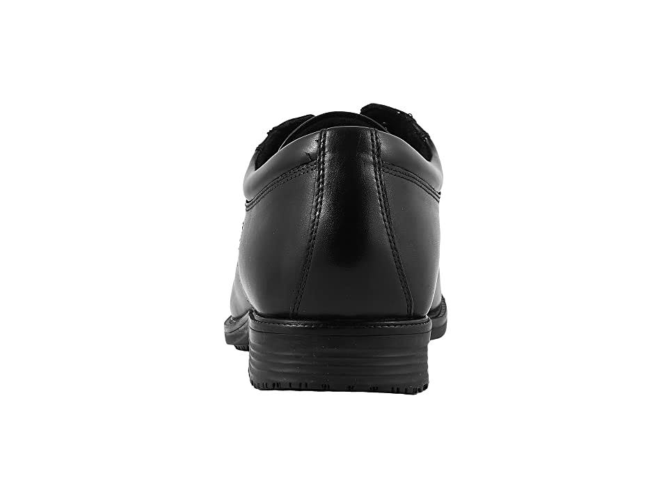 Black Plain Toe Derby Shoes Q48781