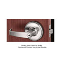 Cylindrical Lock Bright Bronze Clear Coated S1814