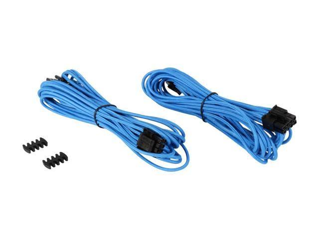 Blue Individually Sleeved Cables X4703
