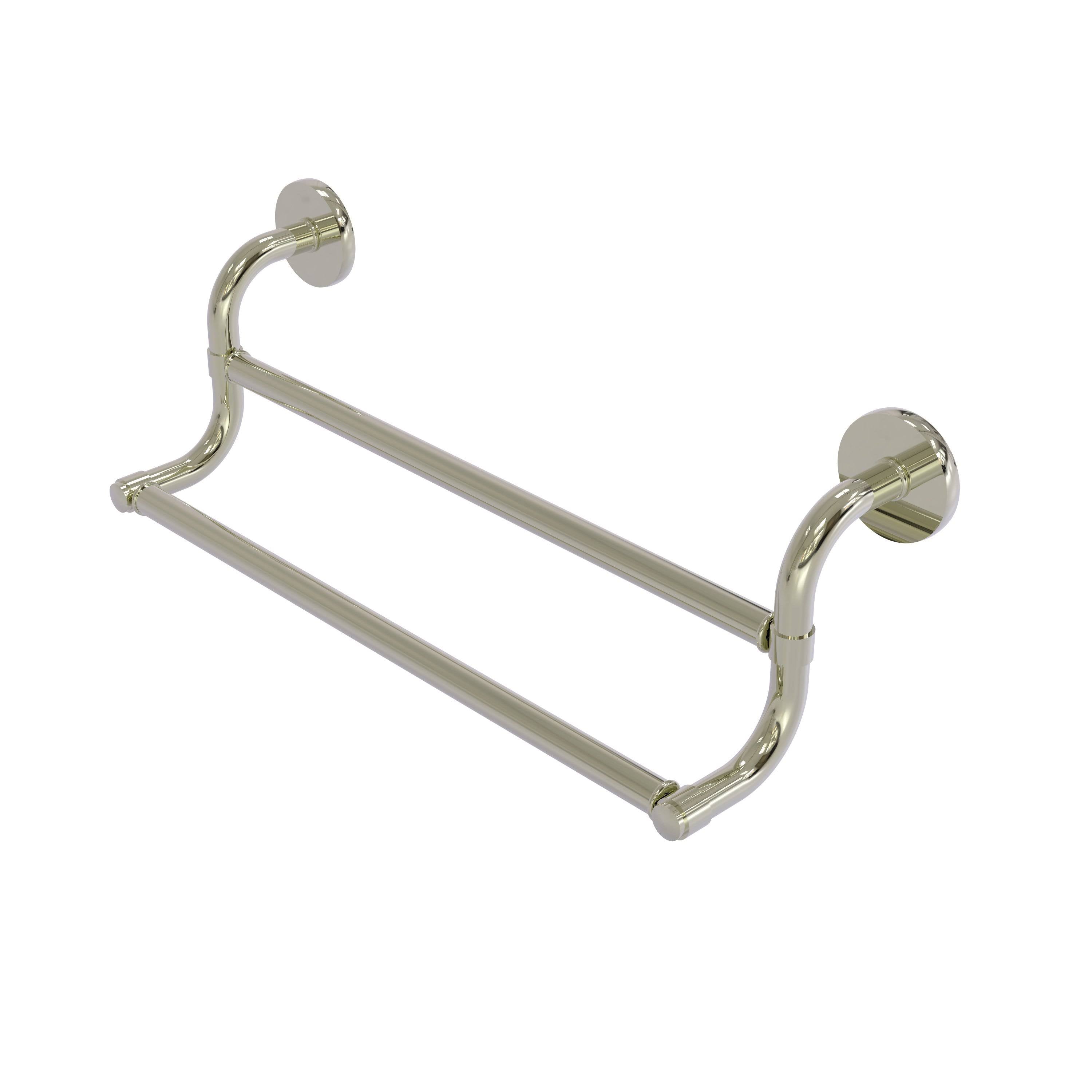 Polished Nickel 30x22 Double Towel Bar T6937
