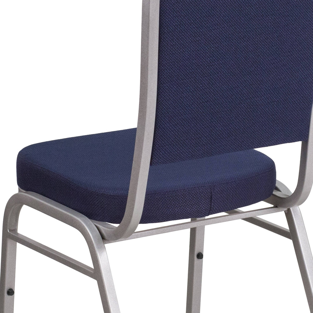 Gray Dot Fabric Stacking Banquet Chair N37660