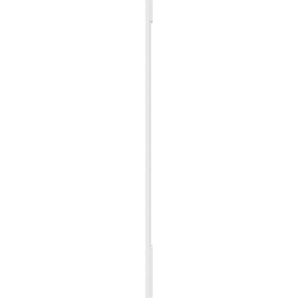 Two Equal Raised Panel PVC Pilaster (Pair) J482