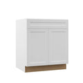 White Sink Base Kitchen Cabinet L806