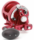 Red 2-Speed Lever Drag Casting Reel X34237