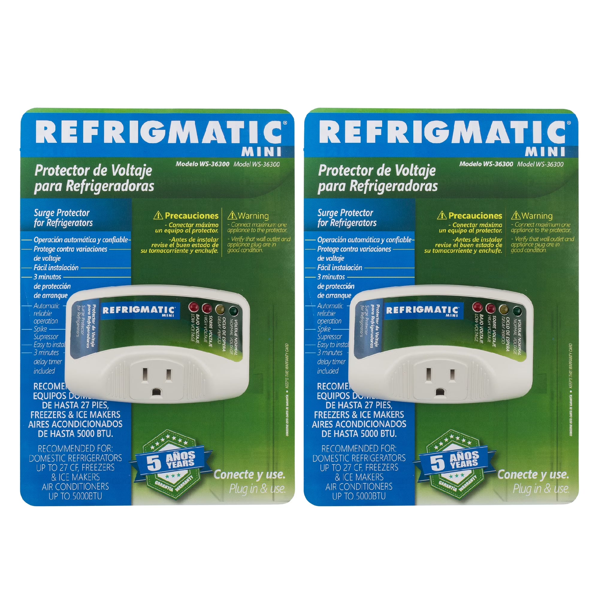 Electronic Surge Protector for Refrigerator (2 Pack) D369644