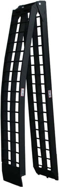 Folding Arch Ramps, Aluminum Frame, 600 LB Capacity, Safety Straps V22542