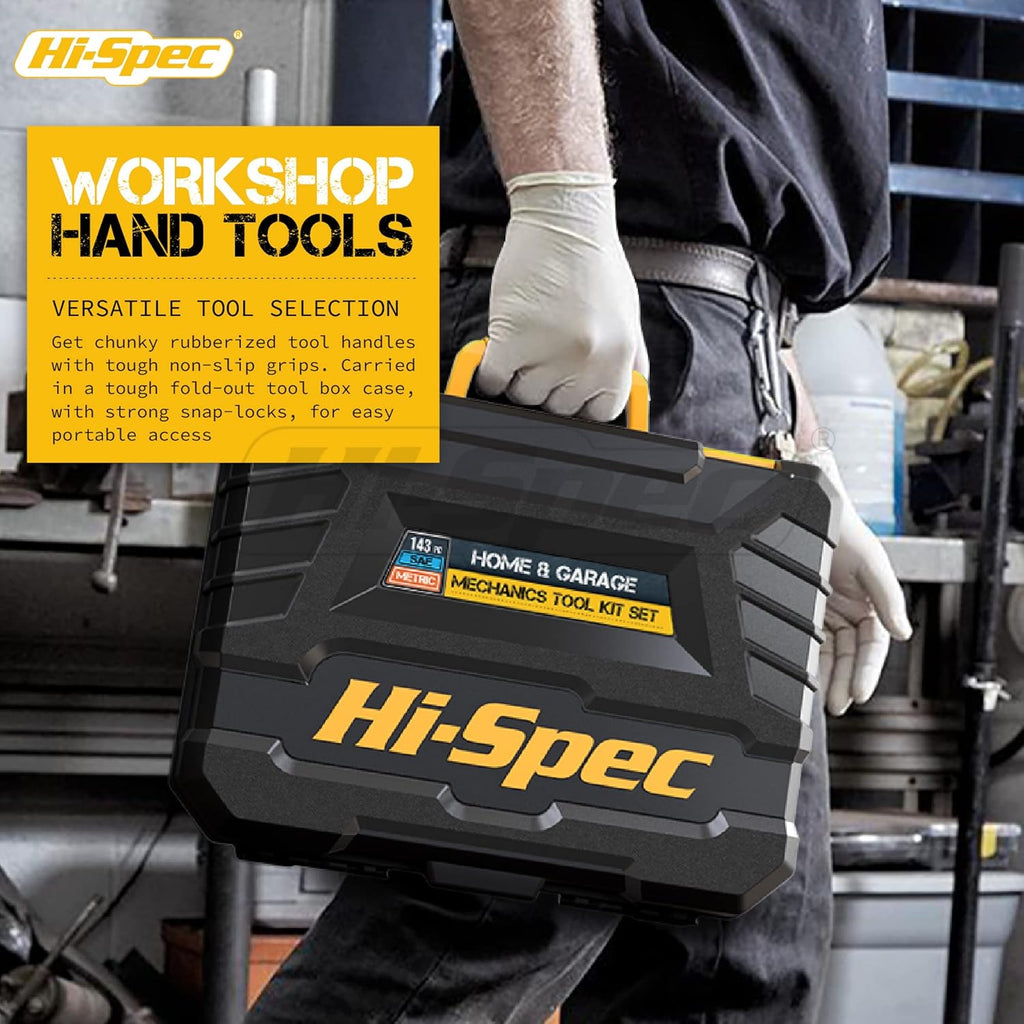 143 Piece Home & Garage Tool Kit Set E186184