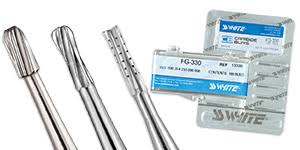 Carbide Burs #330 FG Pear 100/pk O9372