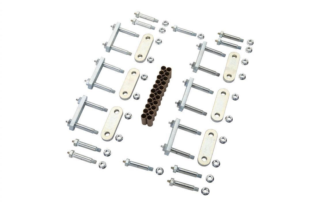 Heavy-Duty Shackle Kit with Standard Hanger, Triple Axle M671102
