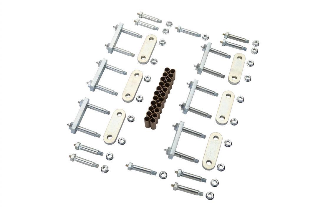 Heavy-Duty Shackle Kit with Standard Hanger, Triple Axle M671102