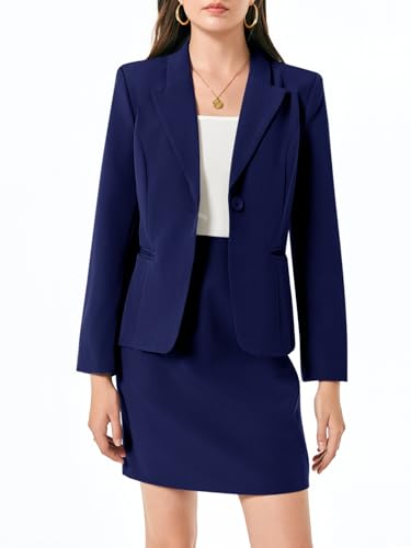 2 Piece Skirt Suit Set Blazer Jacket and Pencil Skirt Z54788