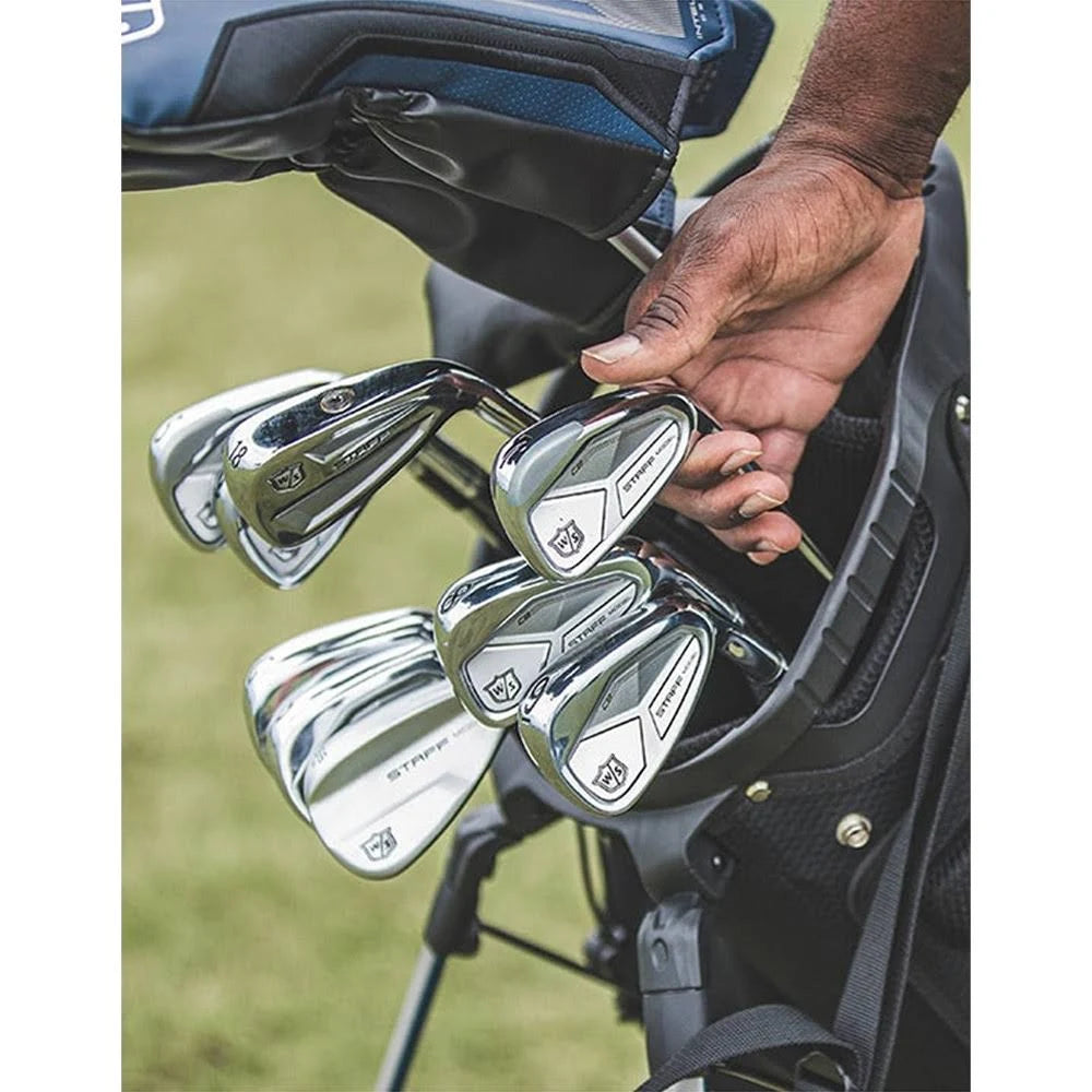 Black 14 Dividers Cart Bag with Shoulder Strap V955