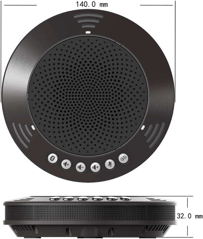 Bluetooth Speakerphone for Conferencing (Black) Z3163