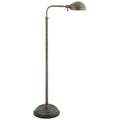 Apothecary Floor Lamp in Sheffield Nickel V358