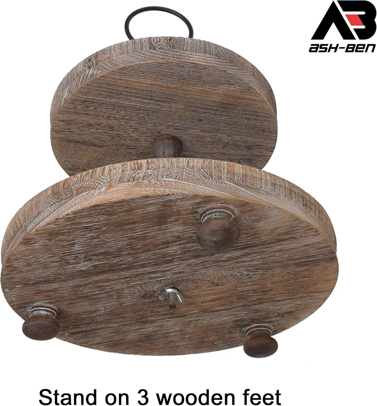 Two Tiered Tray with 10 Small & 12.5 Large Plates D649