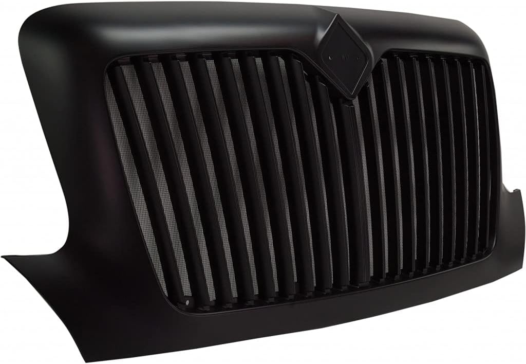 Black Vertical Bar Grille with Bug Screen J76255