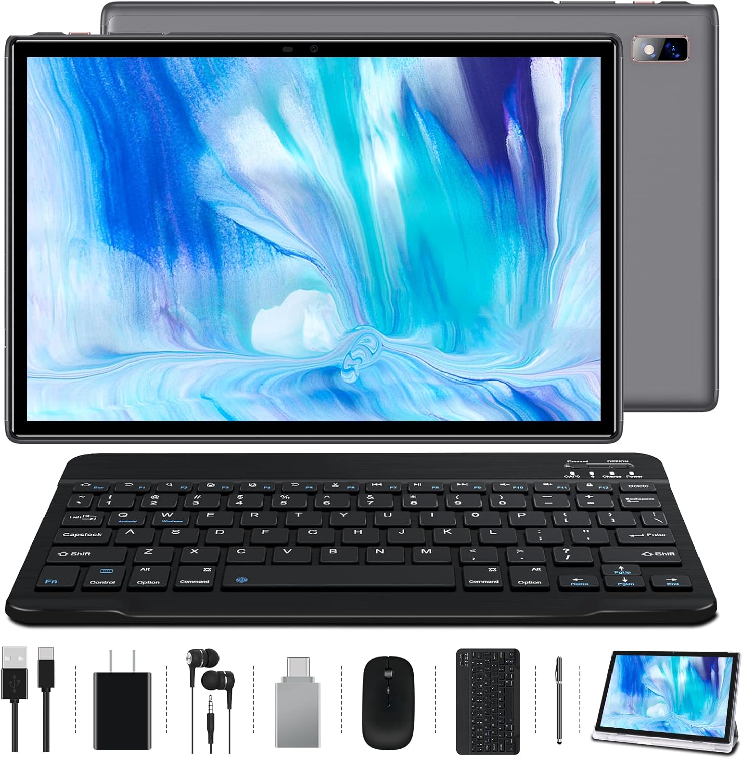 10 inch Android Tablet with Keyboard & Mouse Y1023
