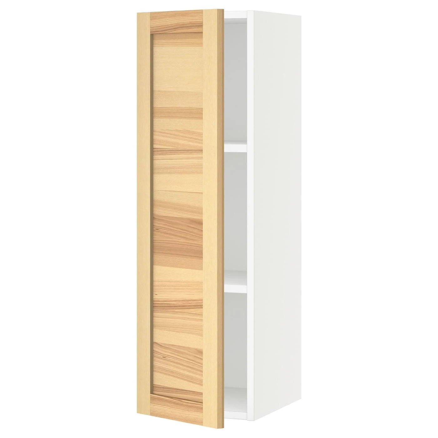 White Torhamn Ash Wall Cabinet 12x15x40 R84076