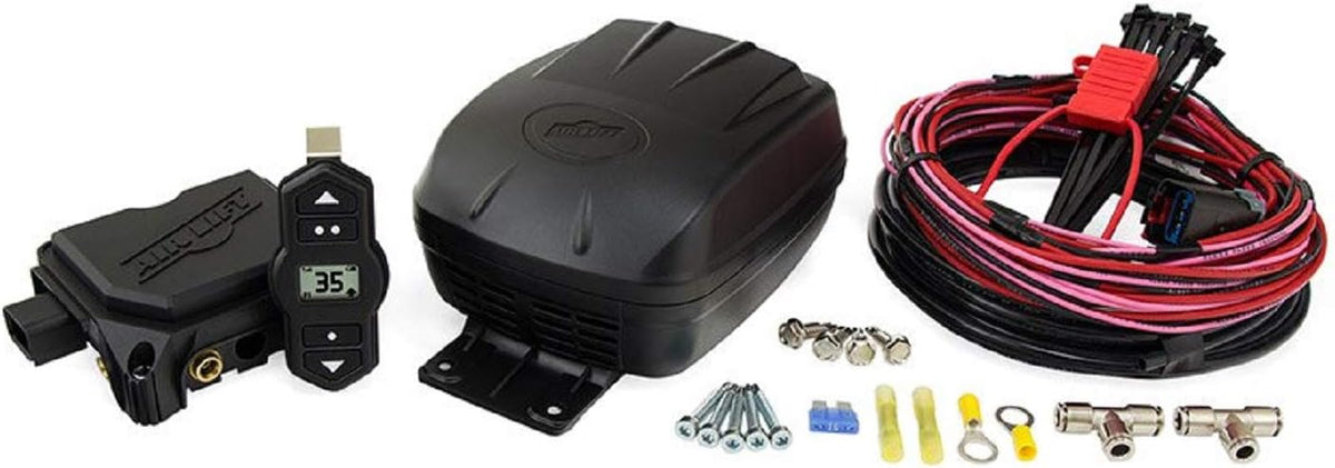 Set of Wireless On-Board Air Compressor System with Rear Load Lifter 5000 Kit O227