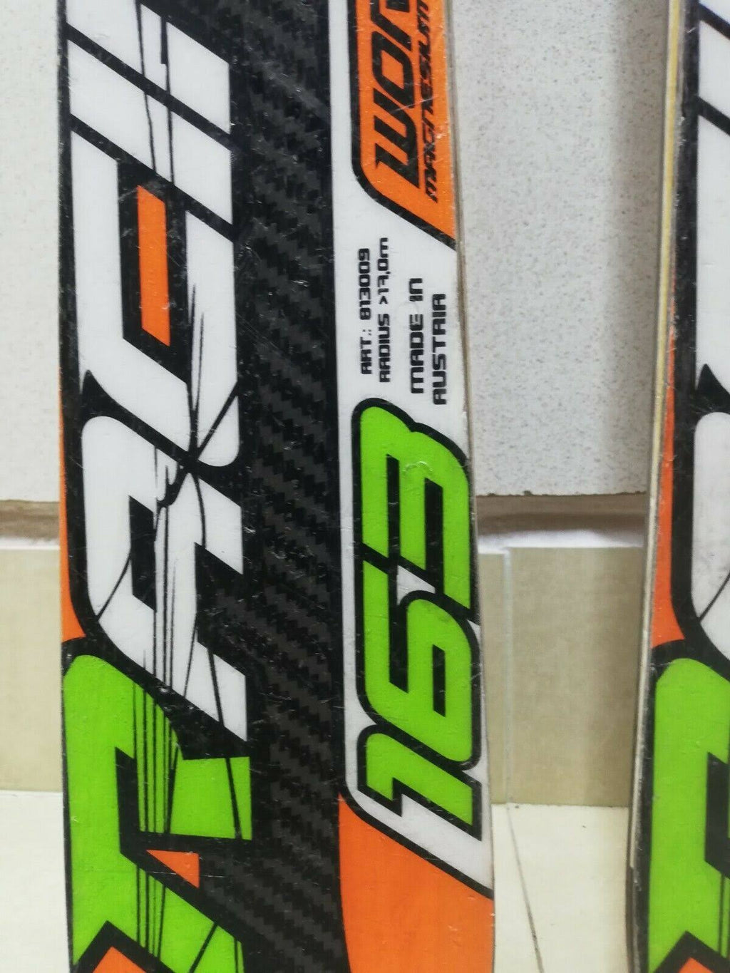Blizzard Racing GS World Cup 163 cm Ski with Marker 10 Bindings H481782