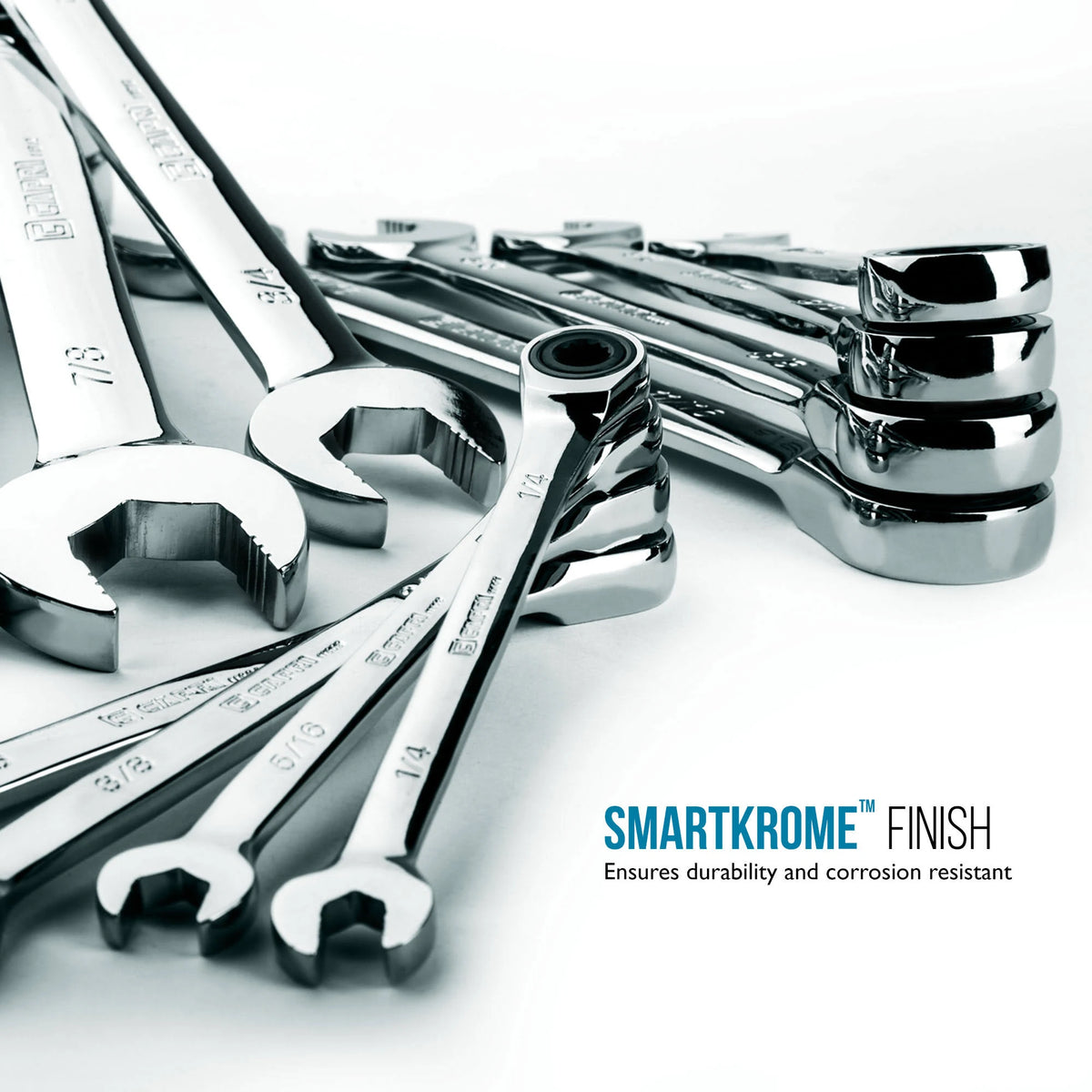 13-Piece SAE Ratcheting Wrench Set H981
