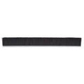 Nylon Strip Brush, 12 in Brush Length, 5/16 in Backing Height P224