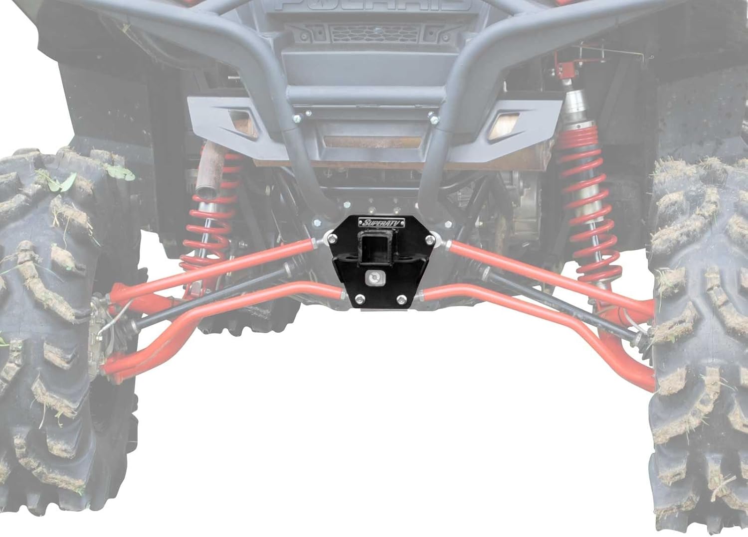 2" Rear Receiver Hitch for Polaris RZR XP 900 UTV, 3/16” Heavy-Duty Steel V2456