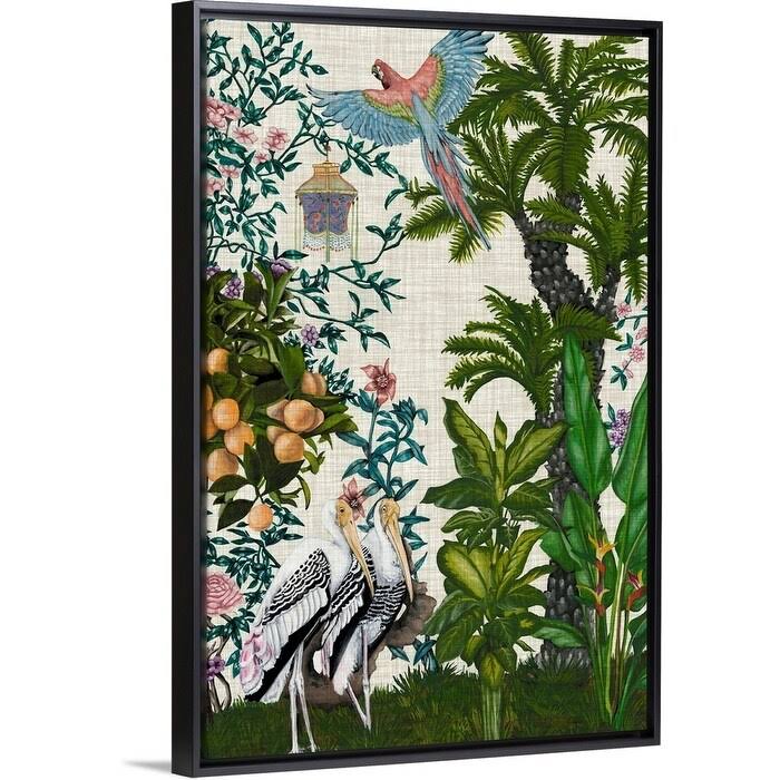 Black Float Frame Canvas Art - 24 x 36 S3126