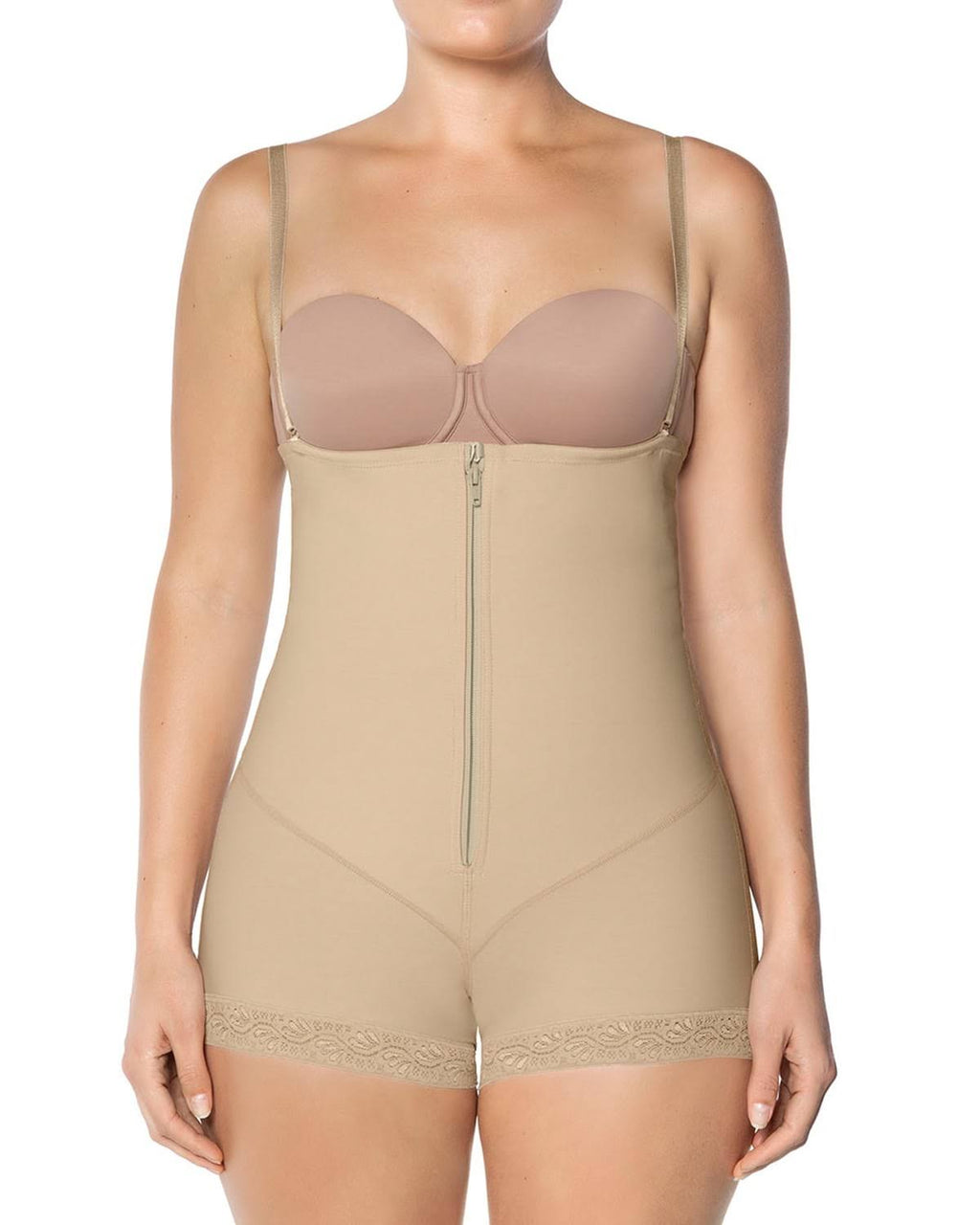 Light Beige Strapless Compression Shaper H53253