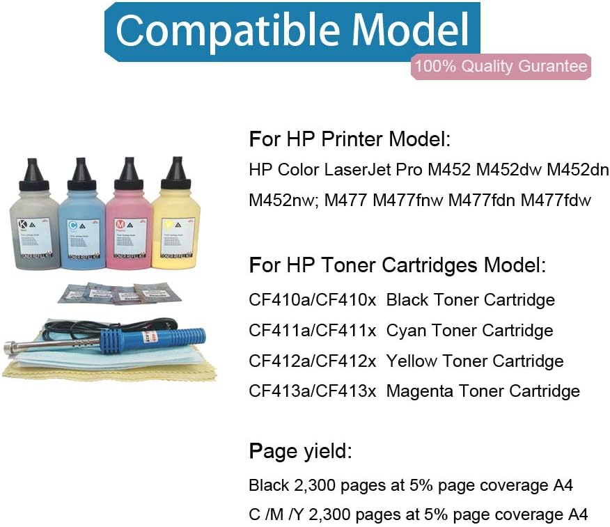Toner Refill Kit 4-Pack with Tools A86601