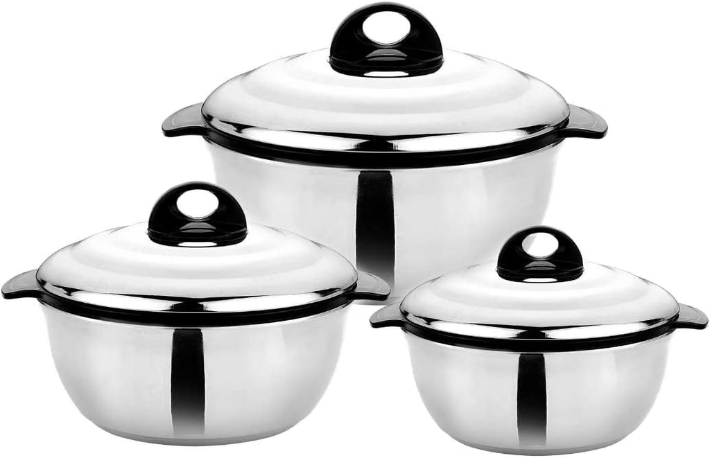 Insulated Stainless Steel Casserole with Lid L31094