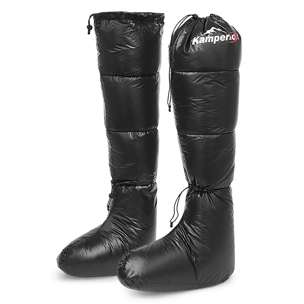 Winter Down Booties Socks with Adjustable Drawstring M841