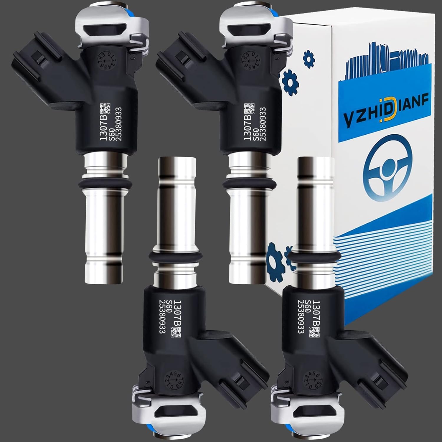 Fuel Injectors 4 PCS Z6833