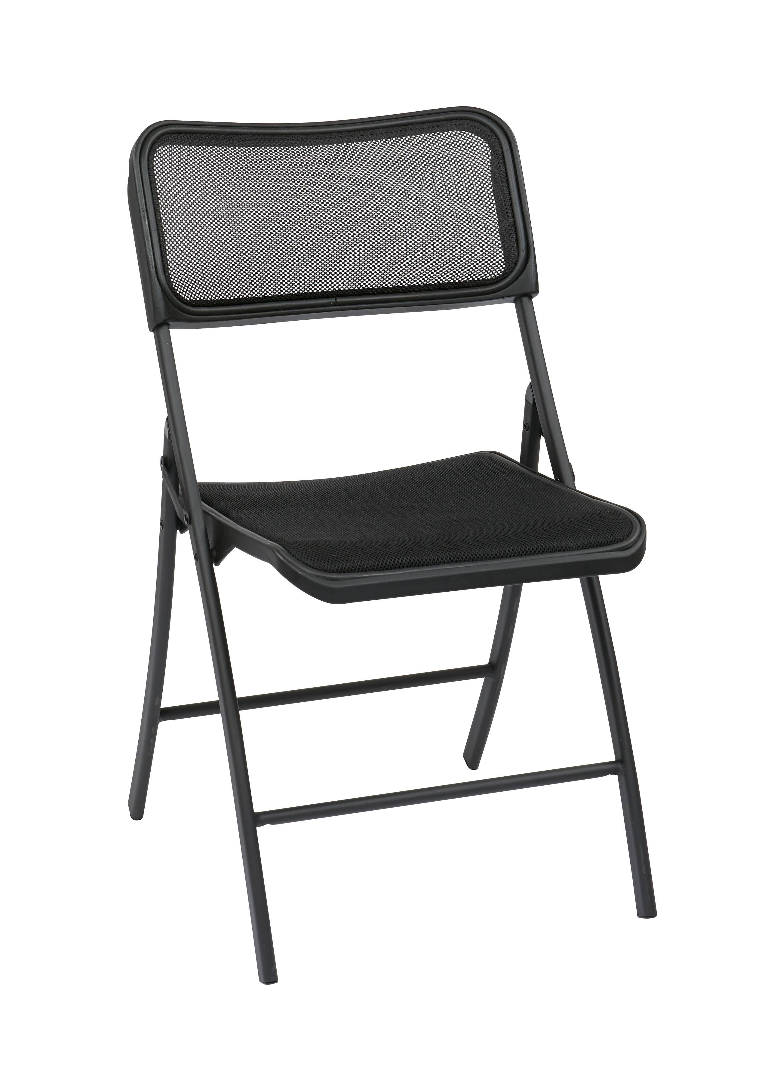 Folding Chair with Screen Seat and Back J506778