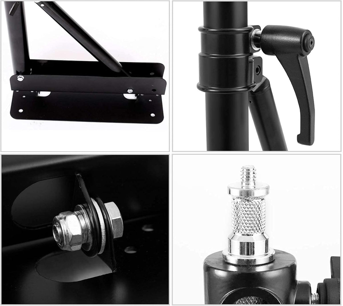 Wall Mount Boom Arm with Triangle Base, Adjustable Camera Mount W224246