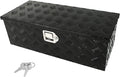 Black Aluminum Underbody Tool Box 30X13X10 Inch S647812