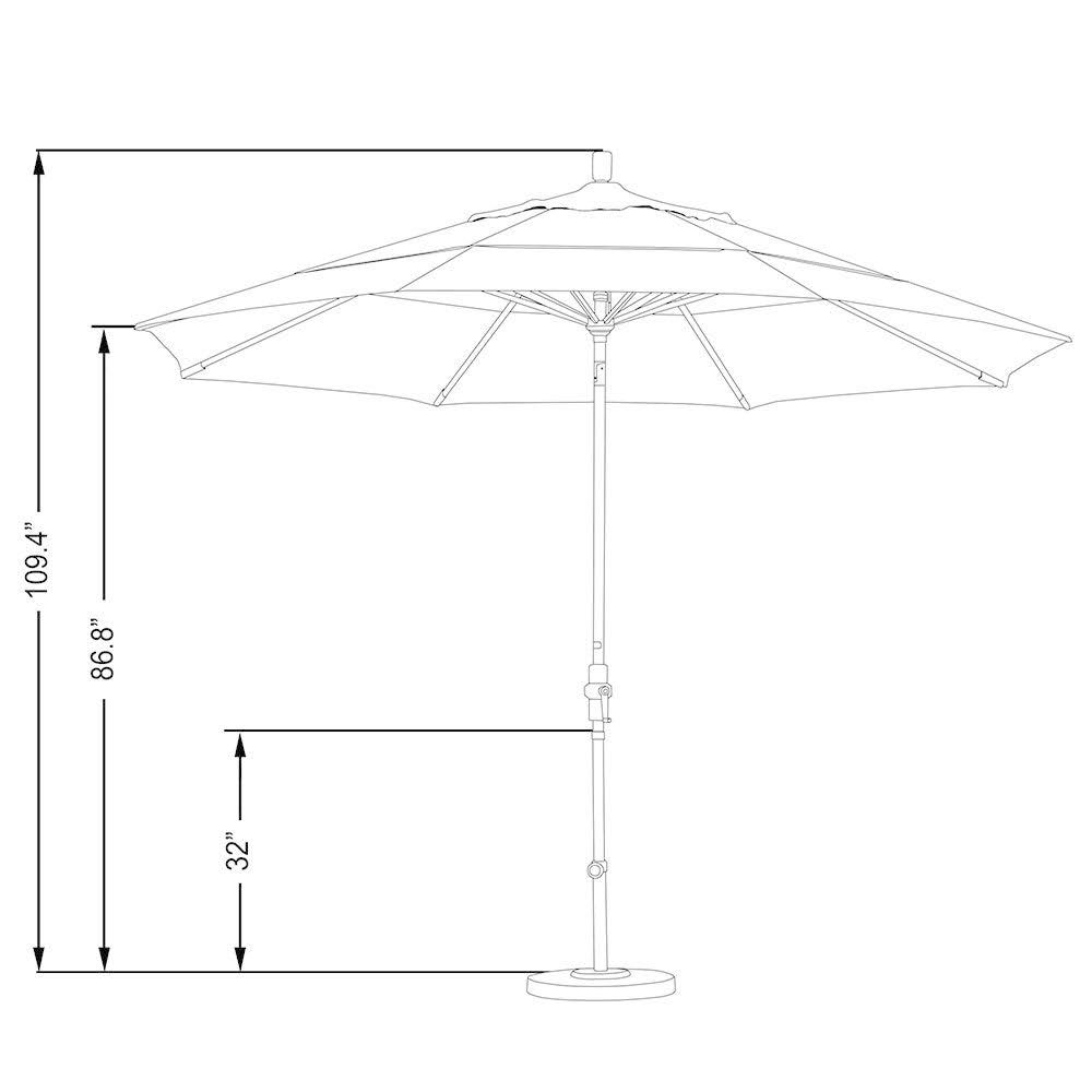 Aluminum Market Umbrella B79300