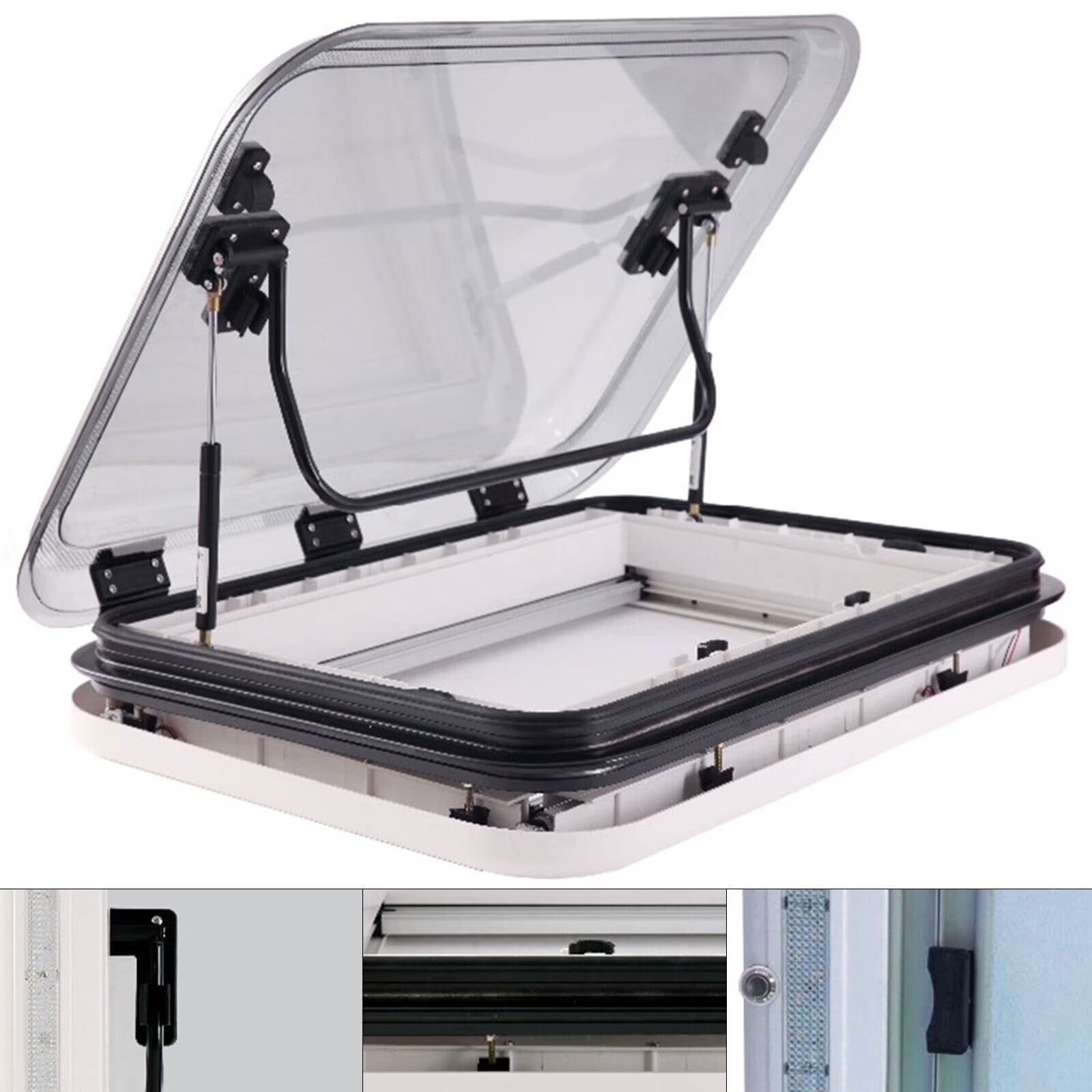 RV LED Skylight Roof Vent Hatch Window A431202