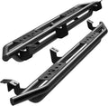 Textured Black Side Step Nerf Bars for Tacoma Double Cab X163