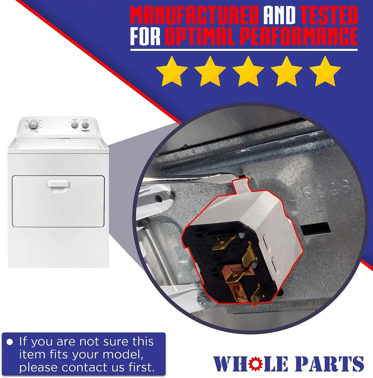 Dryer Start Switch V172