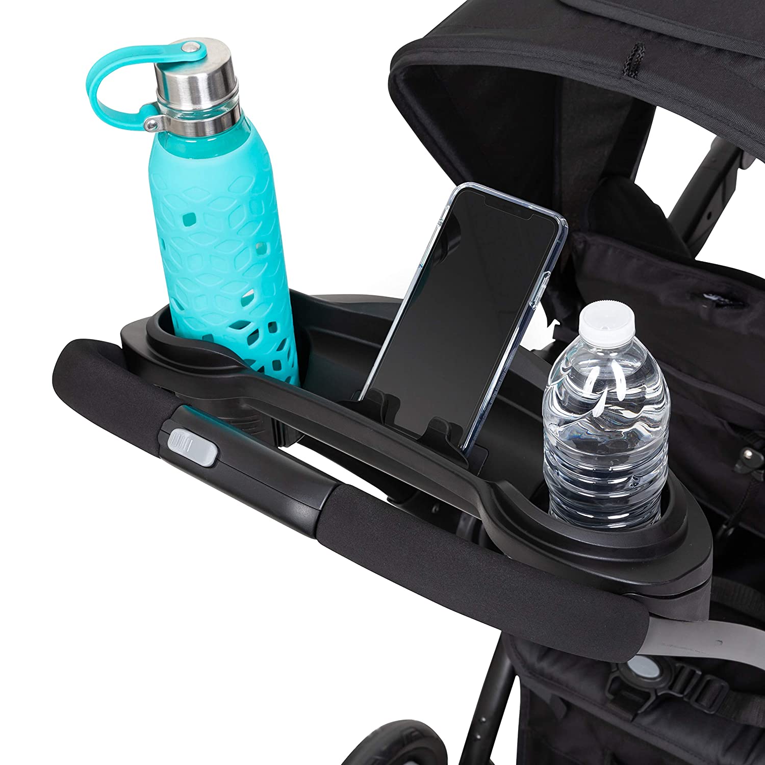 Sit N Stand 5-in-1 Shopper Plus Stroller, Black D202