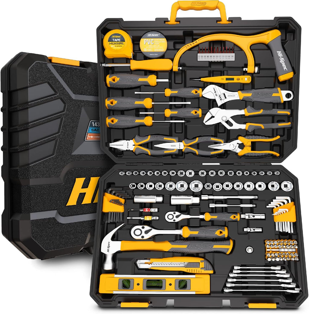 143 Piece Home & Garage Tool Kit Set E186184