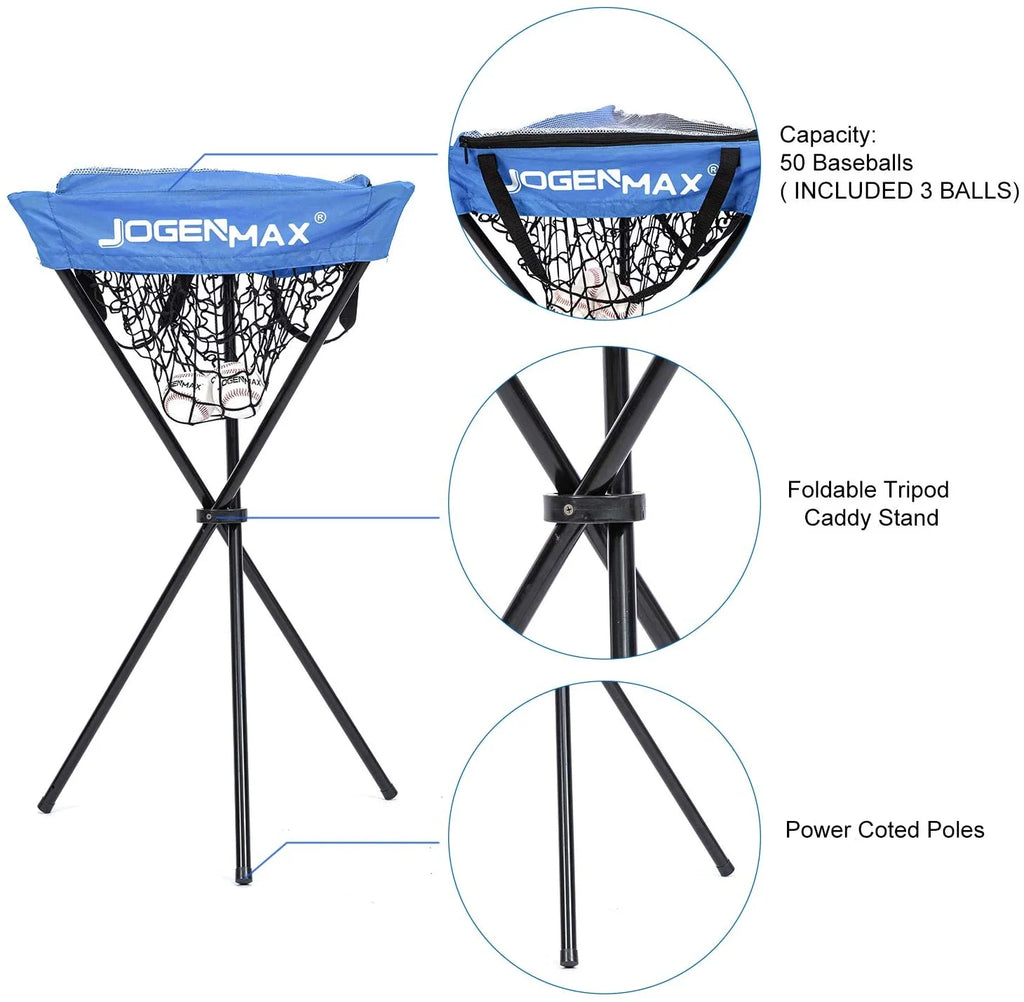 7x7 DLX Practice Net Baseball Softball Pitching Batting Training Equipment Set O969