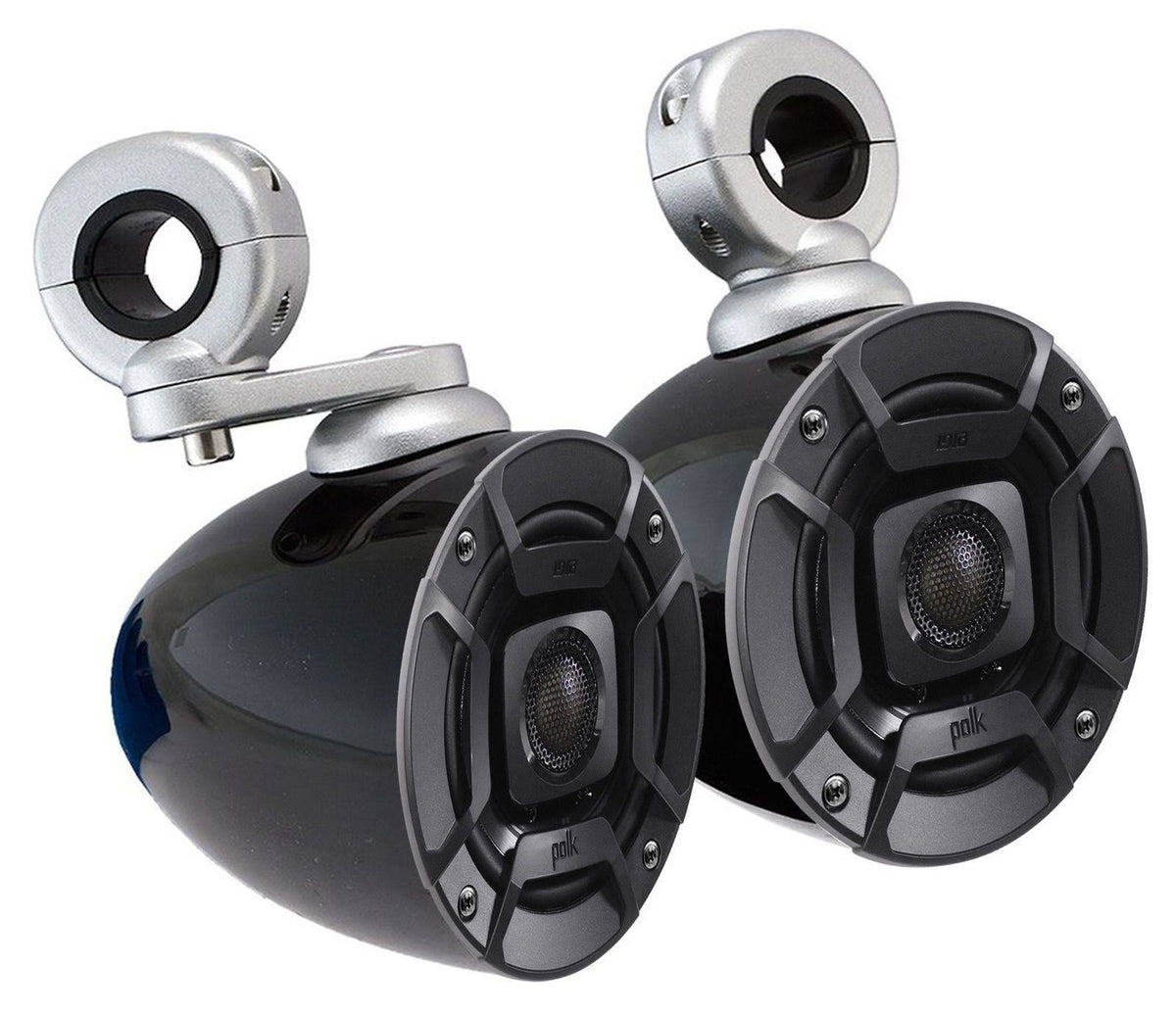 Dual 6.5x22 300 Watt Marine Boat Wakeboard Tower Speakers D84794