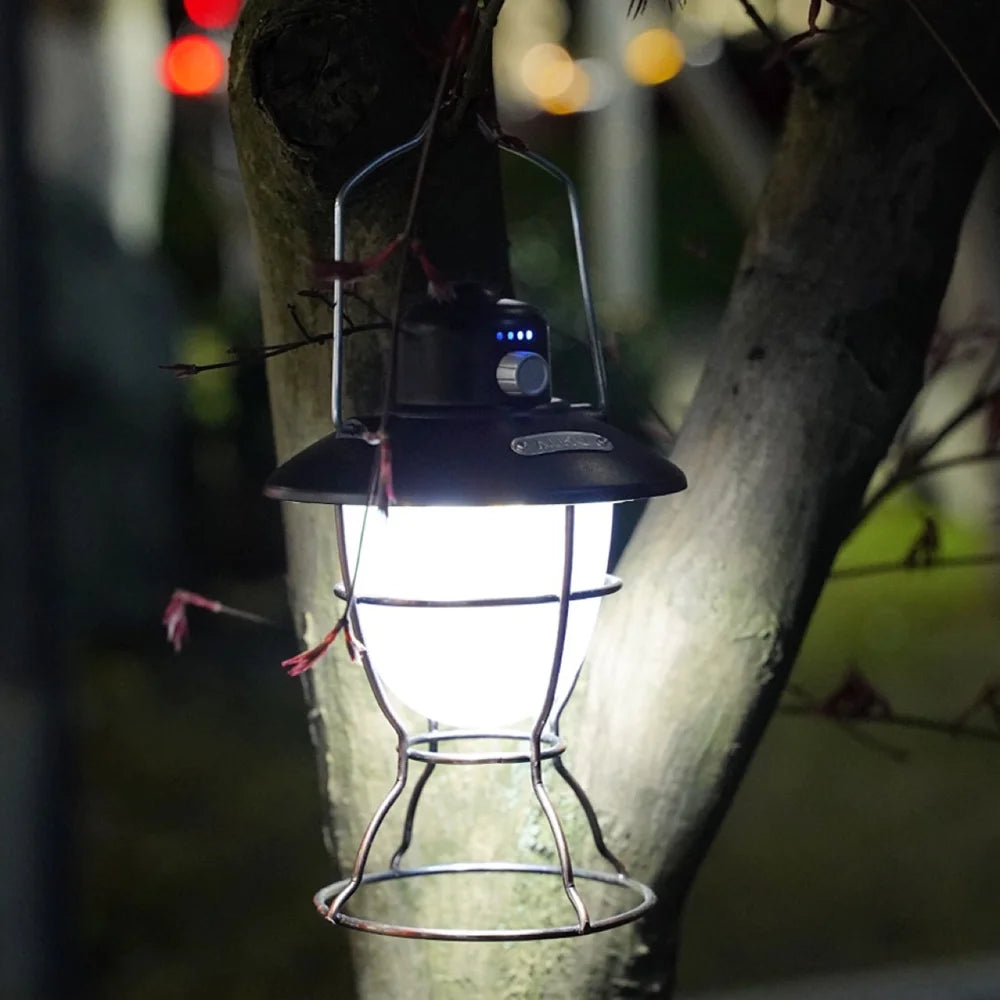 Retro Camping Lantern with Power Bank D235
