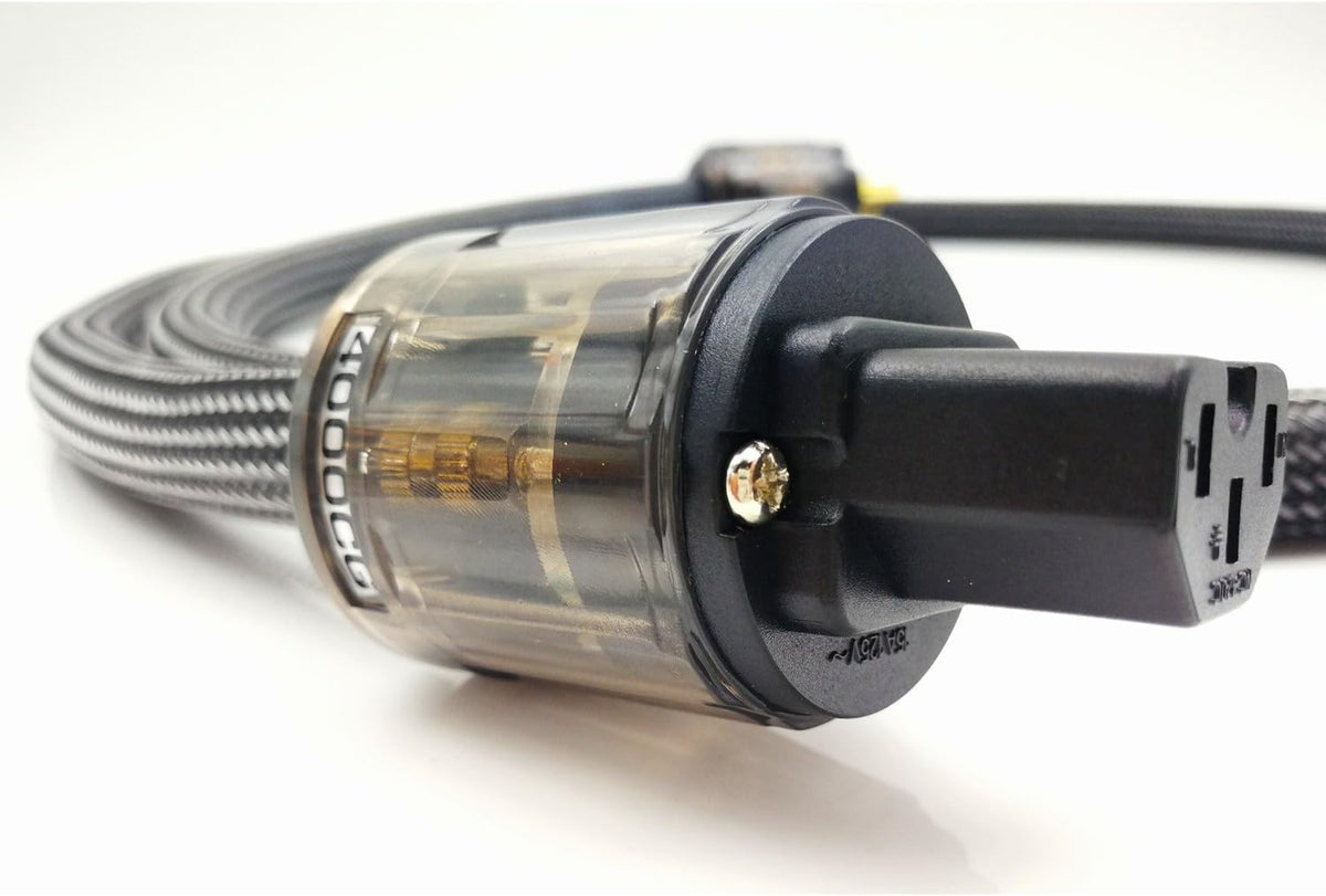 10 AWG HiFi Audio AC Power Cable US Plug 5FT Pack of 2 Q9400
