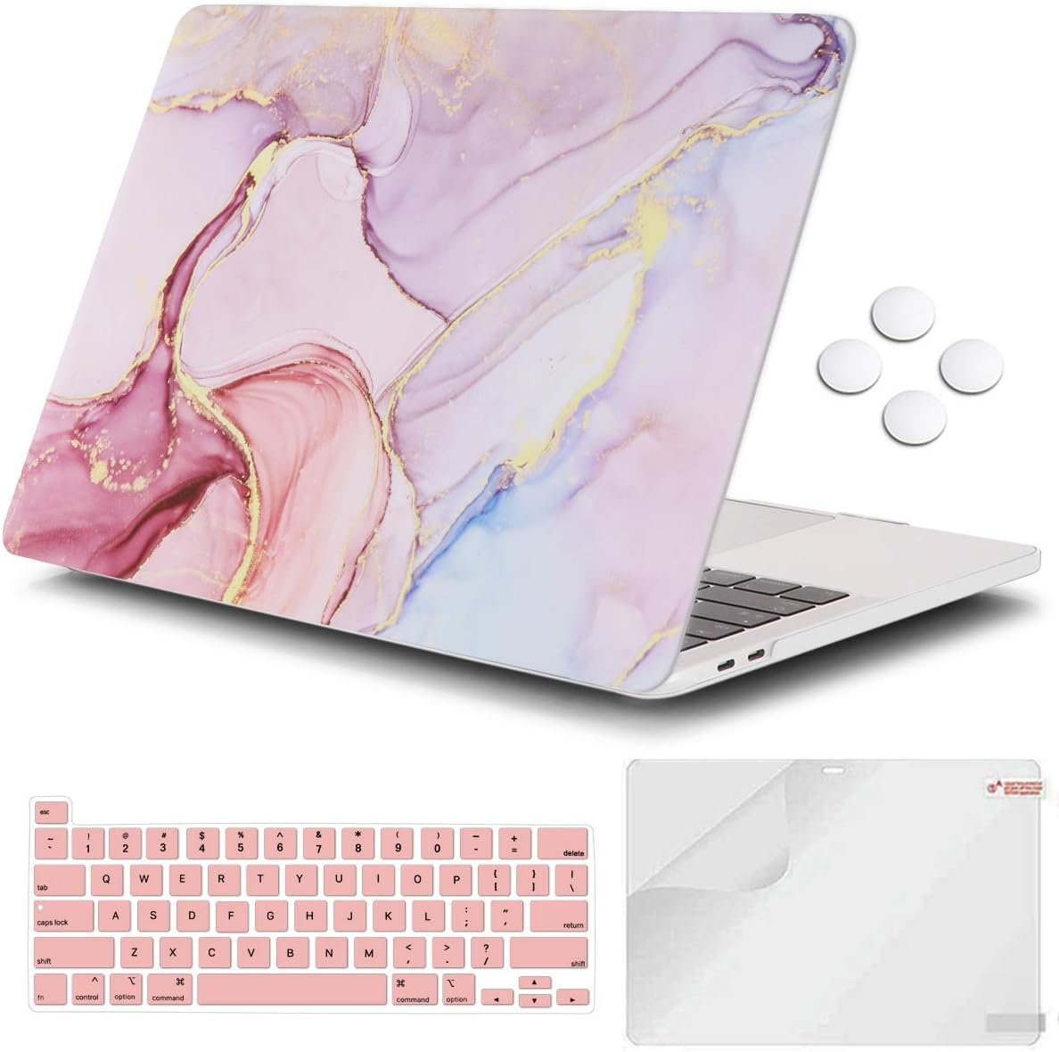 Slim Protective Cover for MacBook Pro 16 Inch 2019 Release A2141 - Nordic Marble G339879